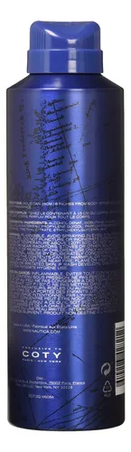 Aerosol Corporal Nautica Voyage N-83, 6 Onzas Líquidas