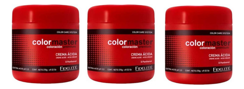 Fidelite Color Master - Crema Extra Acida X3unid X270g