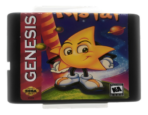 Mega Drive Jogo - Genesis - Ristar Paralelo