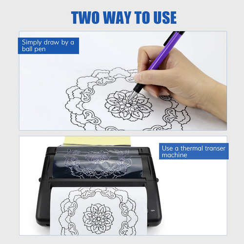 Papel De Transferencia Tatuajes, 100 Hojas De Papel De ...