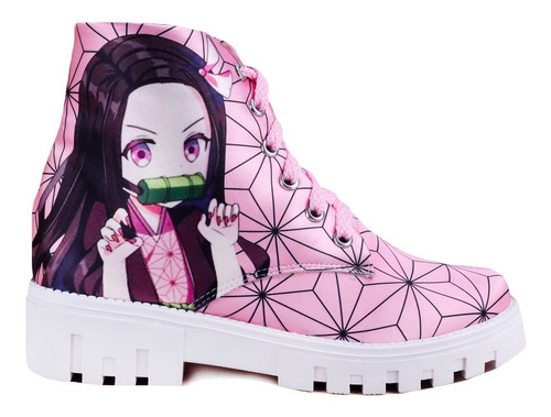 Bota Niña Nezuko Kamado Kimetsu No Yaiba Anime Manga 900-rn