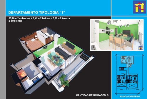 Imagen 1 de 8 de Departamento Dos Ambientes En Venta La Lucila Del Mar En Poz