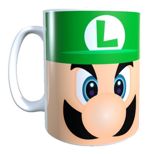 Taza - Tazón Diseño Mario Bros Y Luigi, 320 Cc Alta Calidad