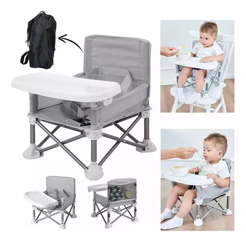 Silla Comer Bebe Asiento Periquera Mesa Linium Portatil