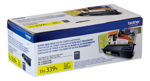 Toner Brother Tn339y Amarillo 6,000 Pag P/9550cdw /v /v