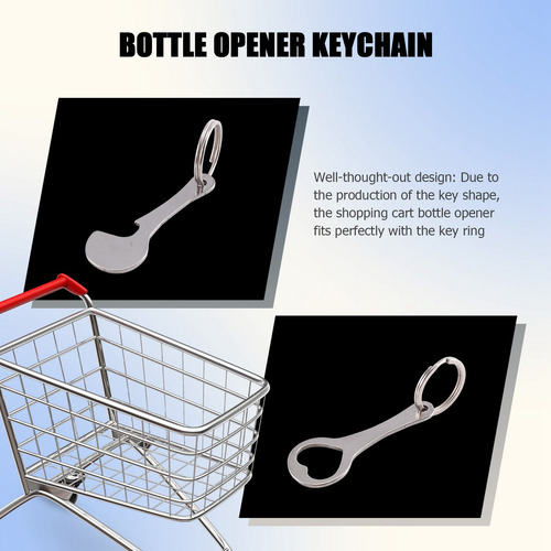 2 Piezas De Carrito De Compras De Acero Inoxidable Remover-s