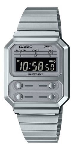 Reloj Casio A-100we Retro Vintage Caja Ø32,7mm - Impacto