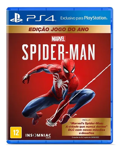 Imagem do produto Marvel's Spider-Man: Game of the Year Edition PS4 - Físico em Mercado Livre