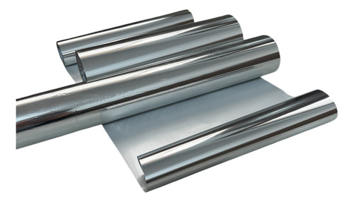 Foil Hot Stamping E Quill - Cores 32 Cm X 61 Metros- Prata