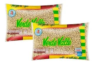 Frijol Peruano 2 Kg Verde Valle Fuente Proteína Ac Fólico