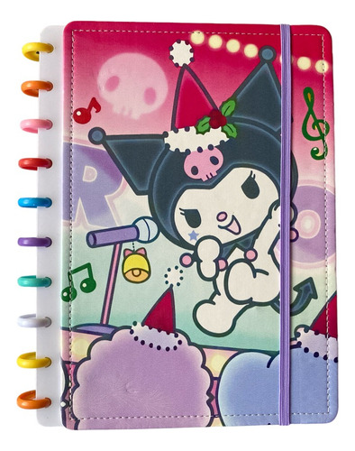 Cuaderno Profesional Hello Kitty Kuromi Concierto Cuadro Ch