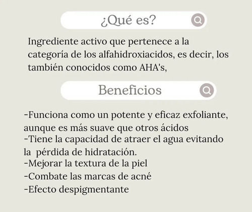 The Ordinary Acido Láctico Exfolia Antimanchas Marcas Acné