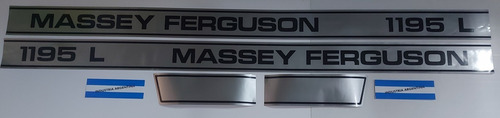 Juego De Calcos Para Tractor Massey Ferguson 1195 L