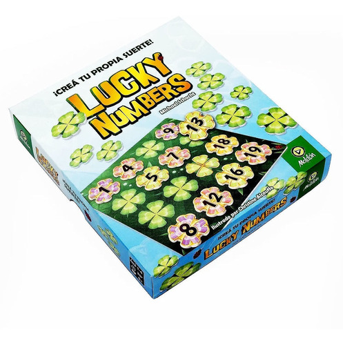 Juego De Mesa Lucky Numbers Estrategia Familiar Maldon