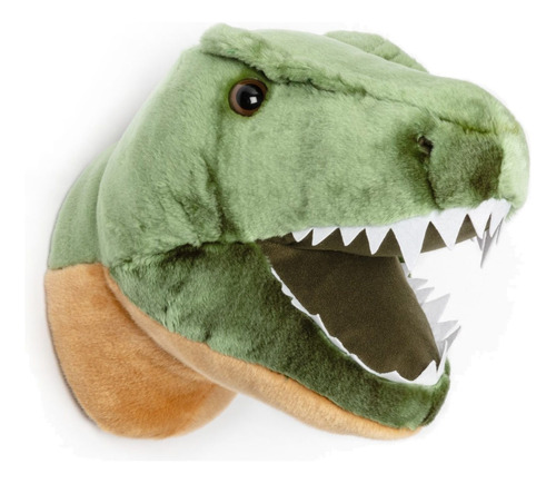 Pelúcia De Parede Decorativa Dinossauro T-rex Wild & Soft