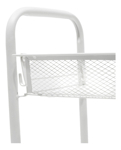 Carrito Organizador Talsi 1653 Color Blanco