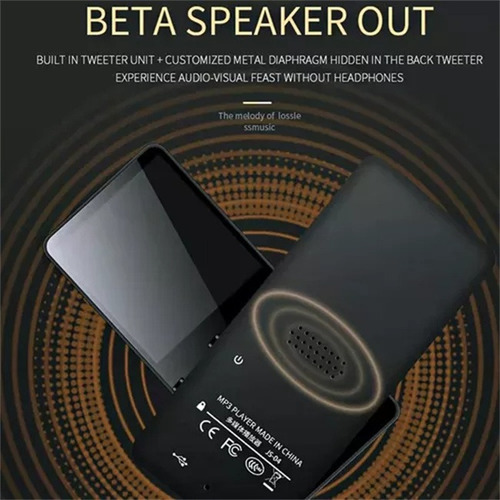 Mp4 Con Conexión Bluetooth 8gb Expandible Hasta 136gb Táctil