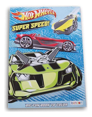 Bendon Publishing Hot Wheels Go For It Jumbo - Libro De Act.