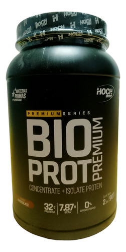 Suplemento en polvo HochSport  Premium Series Bioprot Premium proteínas sabor chocolate en pote de 907g