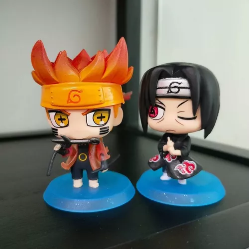 Kit 6 Boneco Naruto Sakura Sasuke Itachi Kakashi Obito - ActionCollection -  Bonecos - Magazine Luiza