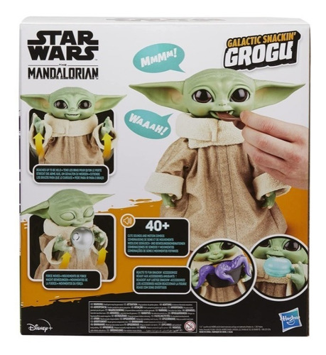 Star Wars Baby Yoda Animatronico Galactic Snackin´ Grogu