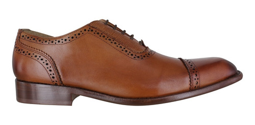 Zapato Hombre Carlo Ronaldi 1022-12 Becerro Brown Casual