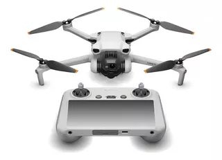 Mini drone DJI Mini 3 RC Fly More Combo Plus con cámara 4K gris 5.8GHz 3 baterías