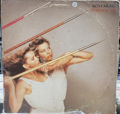Roxy Music - Flesh + Blood  Excelente Lp La Cueva Musical