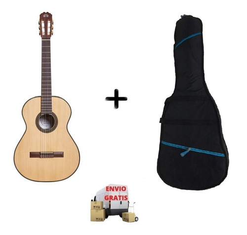 Pack Guitarra Clasica  La Alpujarra Mod. 70 + Funda Acolch.