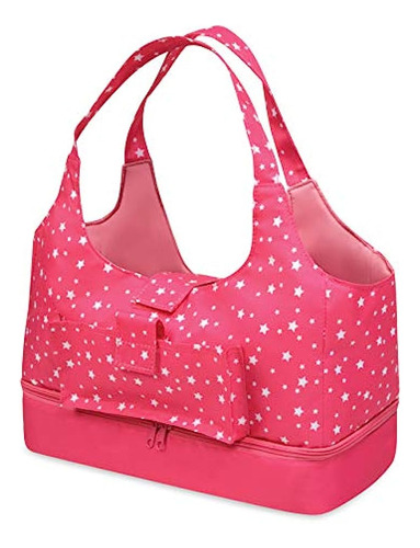 Bolso De Mano Para Muñecas Badger Basket On-the-go Y Moneder