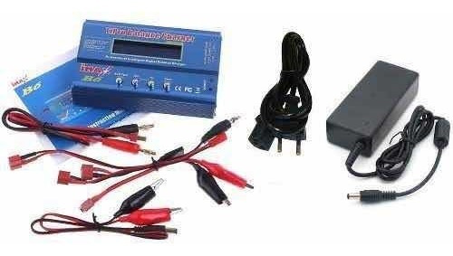 Carregador E Balanceador Imax B6 80w Com Fonte 12v