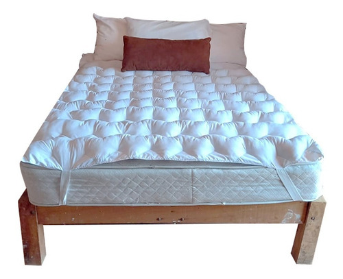 Cubre Colchón Relleno Anatómico Confortable Individual