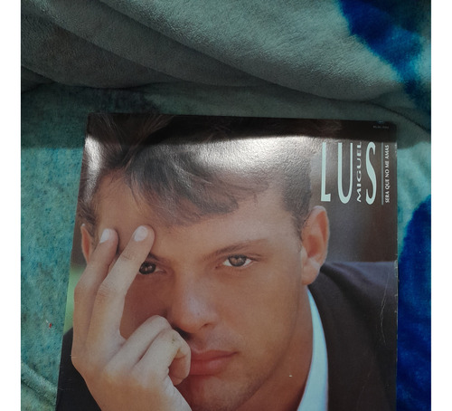 Lp Luis Miguel Será Que No Me Amas En Acetato,long Play