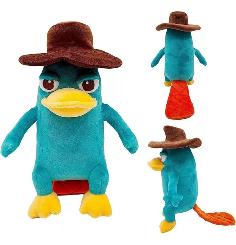 Muñeco De Peluche Perry The Platypus, Ornitorrinco Con Pico