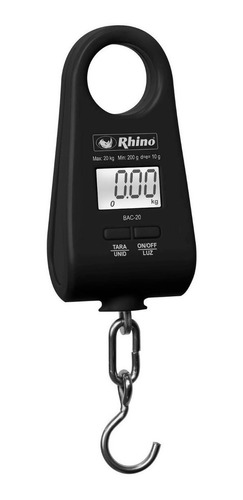 Báscula Digital Rhino Colgante 20kg Portatil Flex