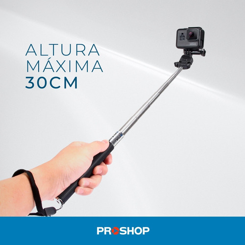 Imagen 3 de 10 de Monopod De Aluminio Con Adaptador - Sjcam Original