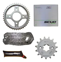 Comprar Kit Relação Honda Cg 160 Titan Fan Start Original Scud Tração Relação Para Moto