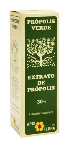 Imagem 1 de 5 de Extrato De Própolis Verde Apis Flora 30ml
