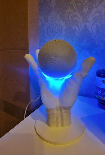 Base Soporte Para Alexa Echo Dot 4ta & 5ta Generación Mano