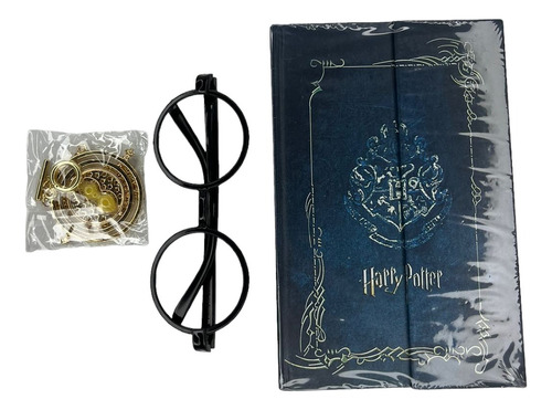 Set Gafas, Libro Y Giratiempo Harry Potter