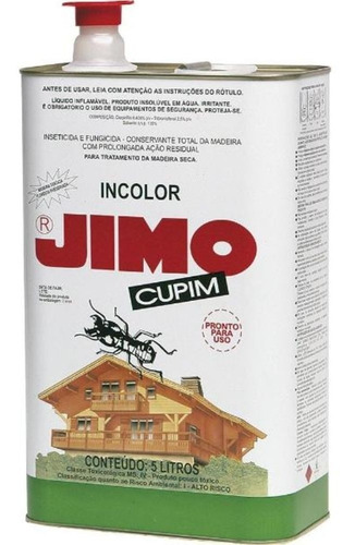 Cupim Incolor Jimo 5 Litros