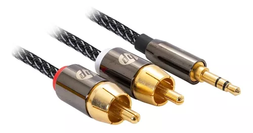 GENERICO Cable Audio Video 3.5mm a Rca 3x1