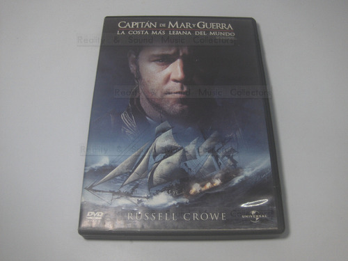 Capitan De Mar Y Guerra Pelicula Dvd Russell Crowe