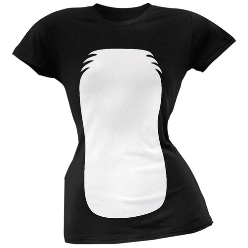 Camiseta De Gato Negro Accesorio De Disfraz Para Juniors