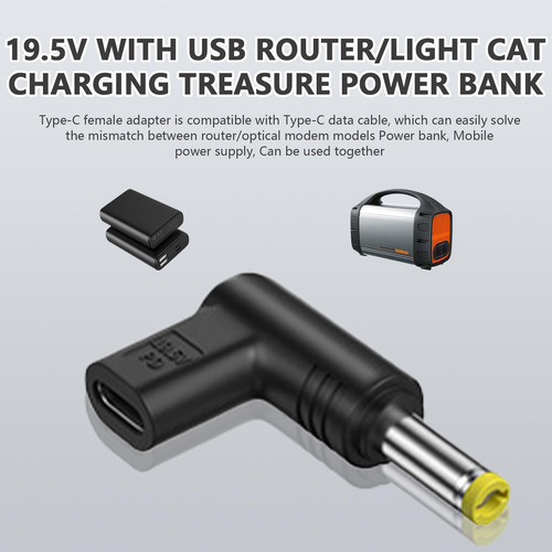 Adaptador Usb Tipo C A Cc Tipo C Adaptador Usb De 19 5 Volti