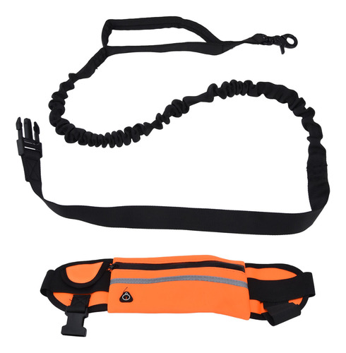 Bolsa Hands Dog Leash Desmontable Con Cremallera Y Tira Refl