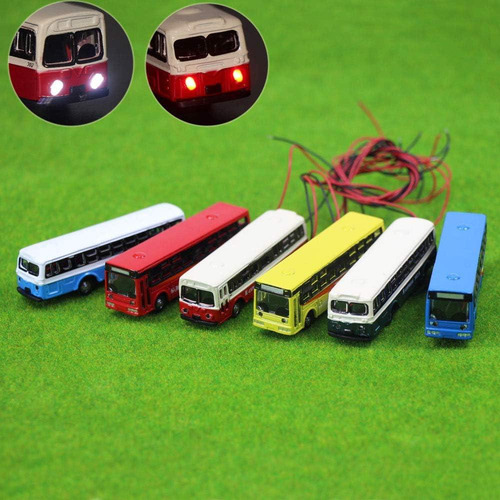 Autobús Iluminado Evemodel 1:150 4pcs Led Para Maquetas