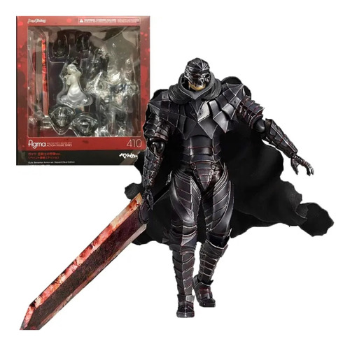 Figura Articulada Guts Armor Berserker Skull Figma 17cm