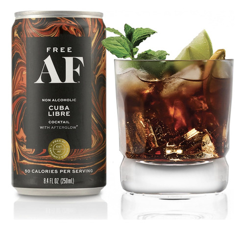 Free Af -cuba Libre- Bebida Sin Alcohol