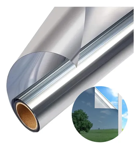 Película Vidrio Espejo Ventanas 75cm*5mts Papel Adhesivo